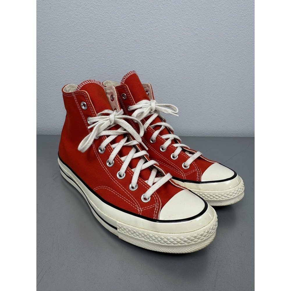 Converse Chuck 70 High Top Mens 9 Sneakers Fever Dream Orange/Red Shoes A06525C